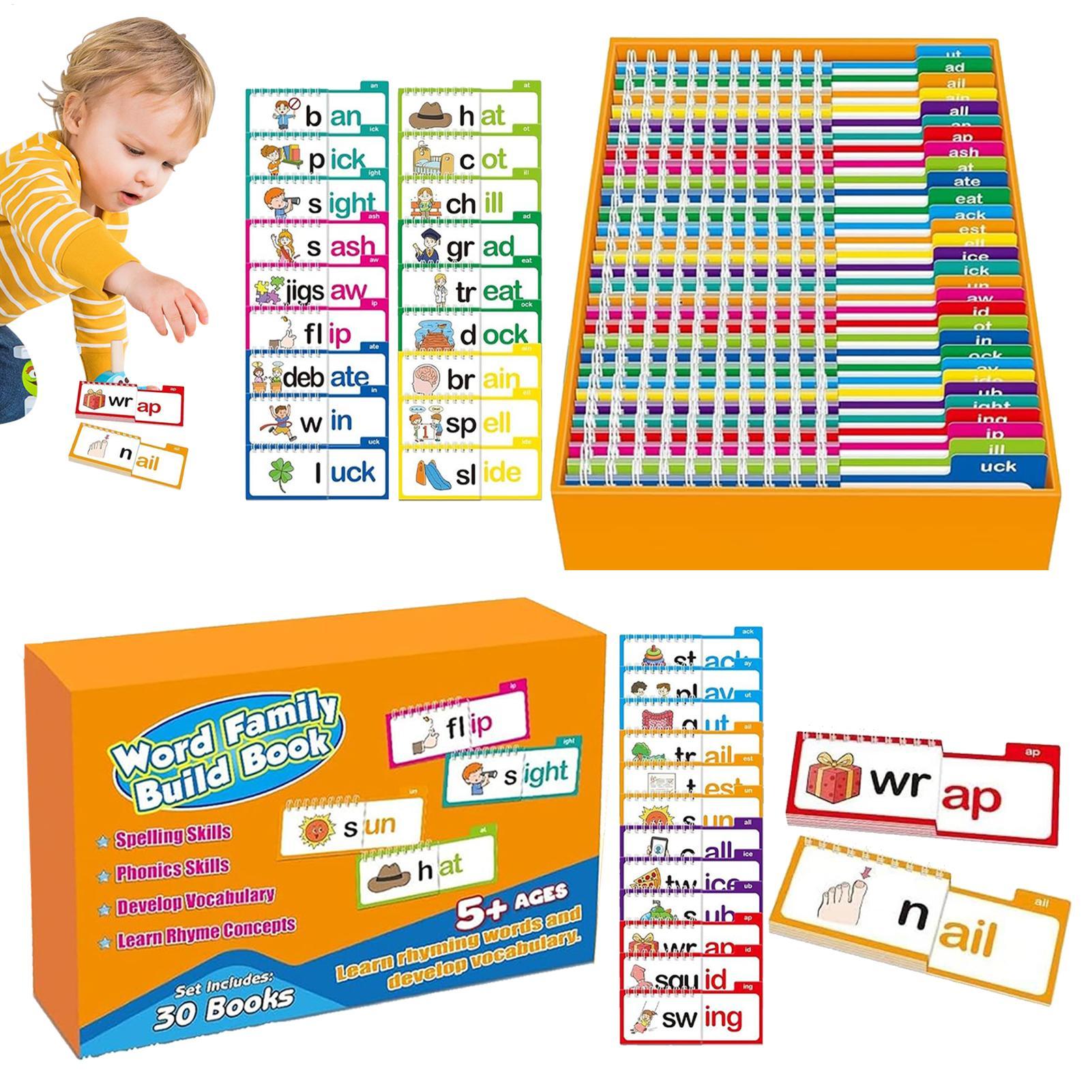 읽기 및 낭송 플립북 어휘 플래시 카드 단어군 플래시  - Kids Education Rhymes 리뷰 및 가격