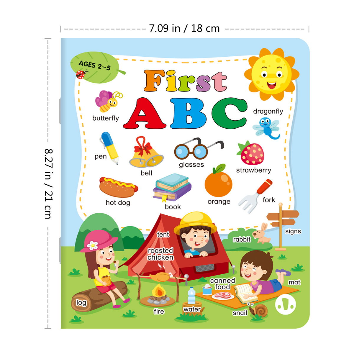 어린이를 위한 첫 ABC 알파벳 책, 조기 학습 영어  - Kids First Education 리뷰 및 가격