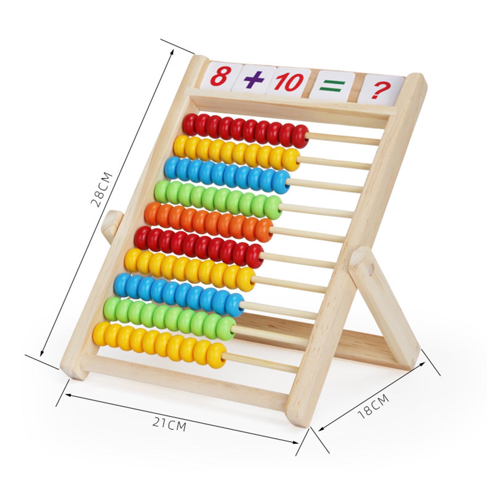 3세 이상 어린이를 위한 교육용 나무 주판, 숫자 세기 - Kids Education Number 리뷰 및 가격